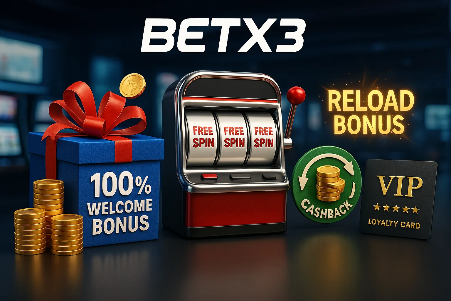 O bônus promocional BETX3 é uma ótima maneira de começar sua aventura