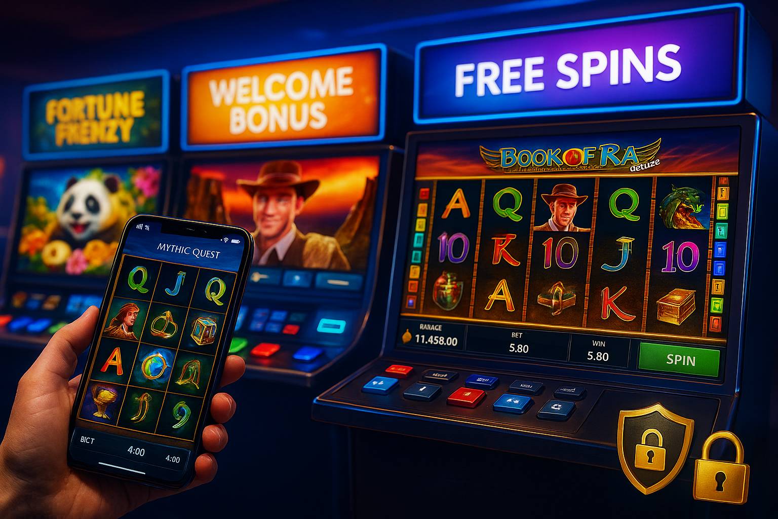 Jogos de Slot no Casino Online BETX3