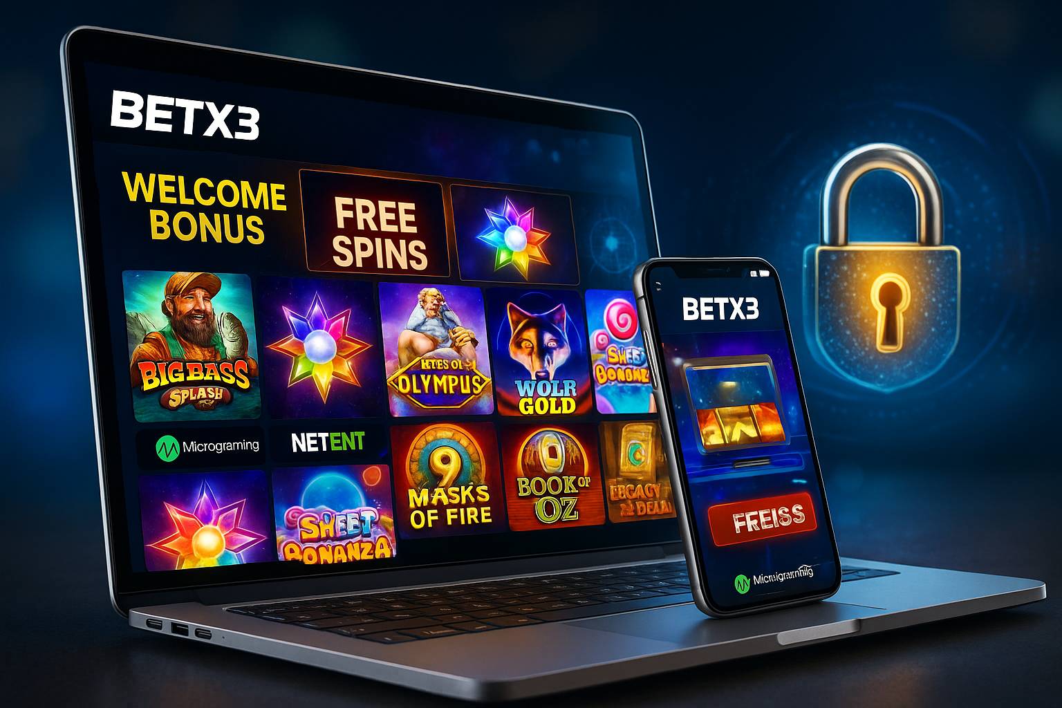 Jogos de cassino online BETX3