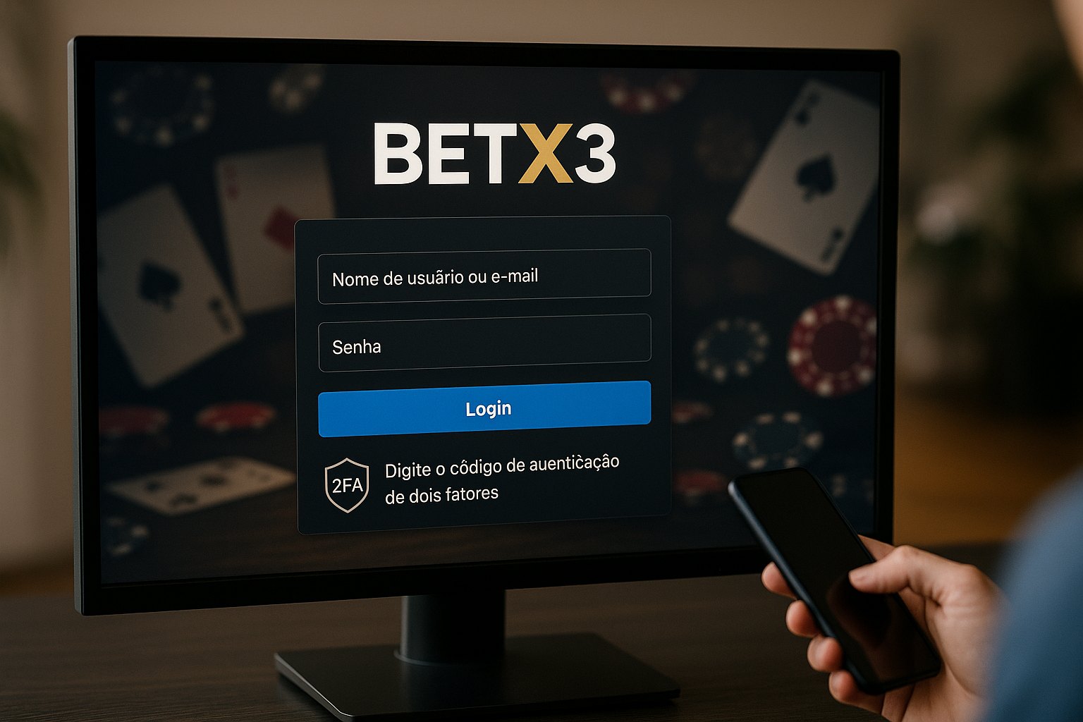 Login no Cassino BETX3